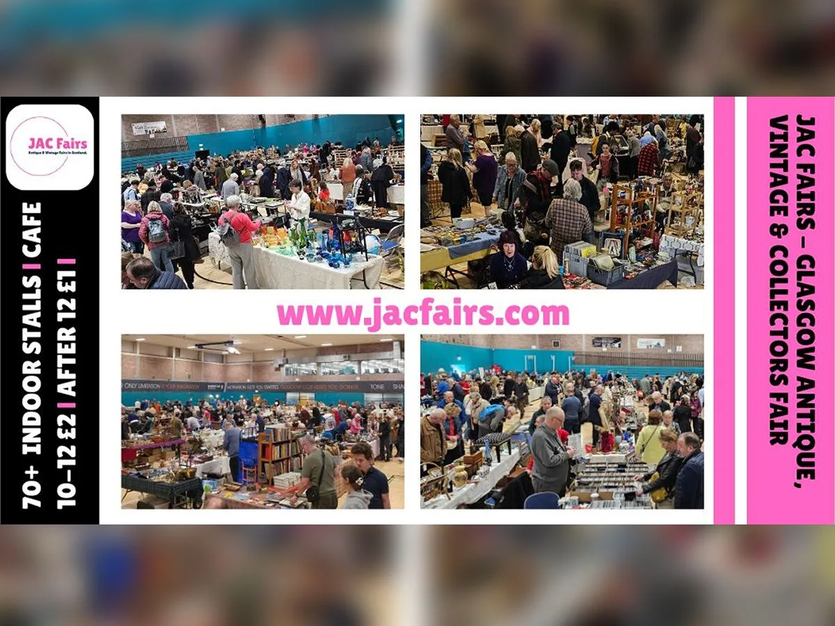 Glasgow Antique, Vintage and Collectors Fair at Glasgow Club Bellahouston