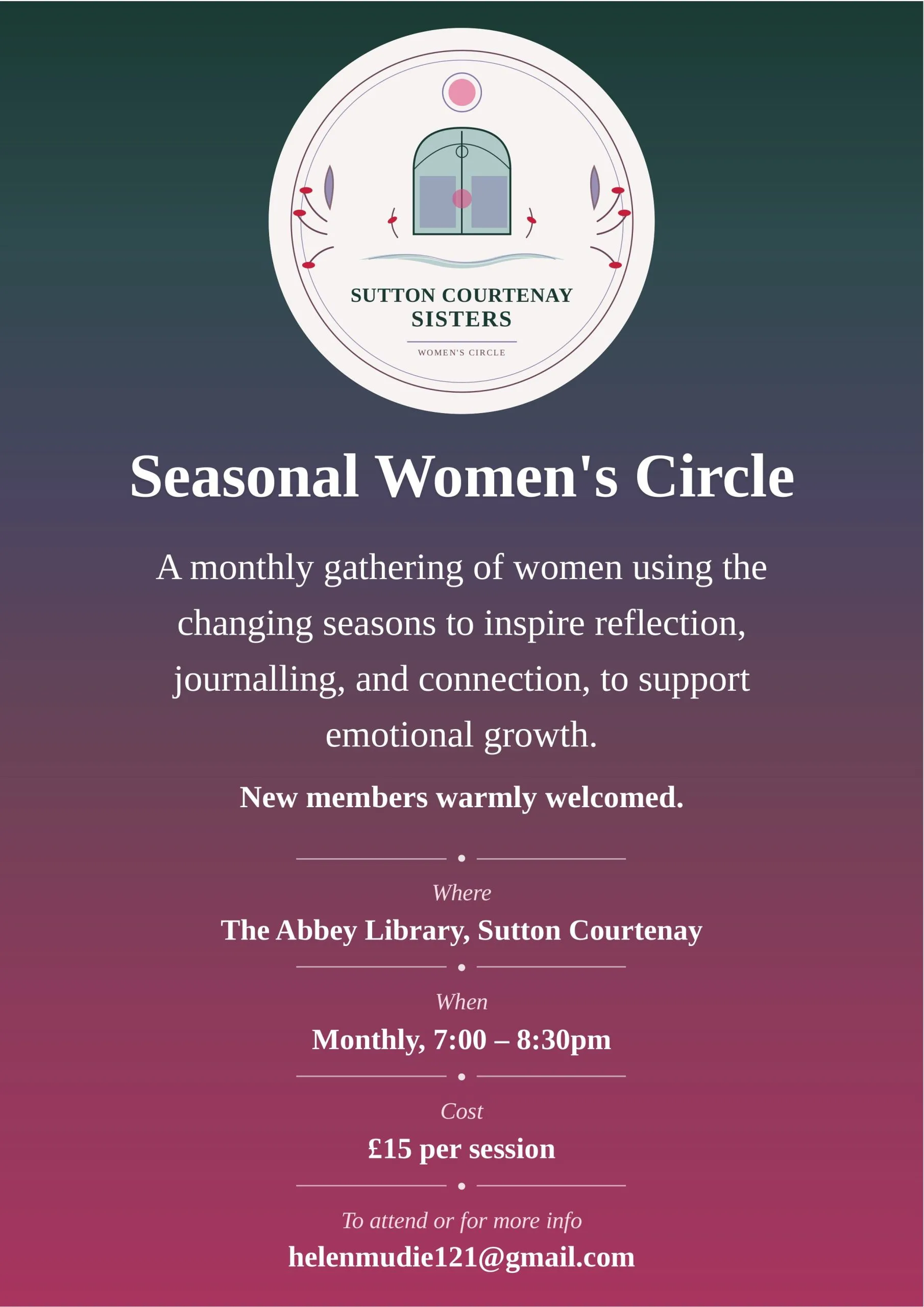 Sutton Courtenay Sisters – Women’s Circle