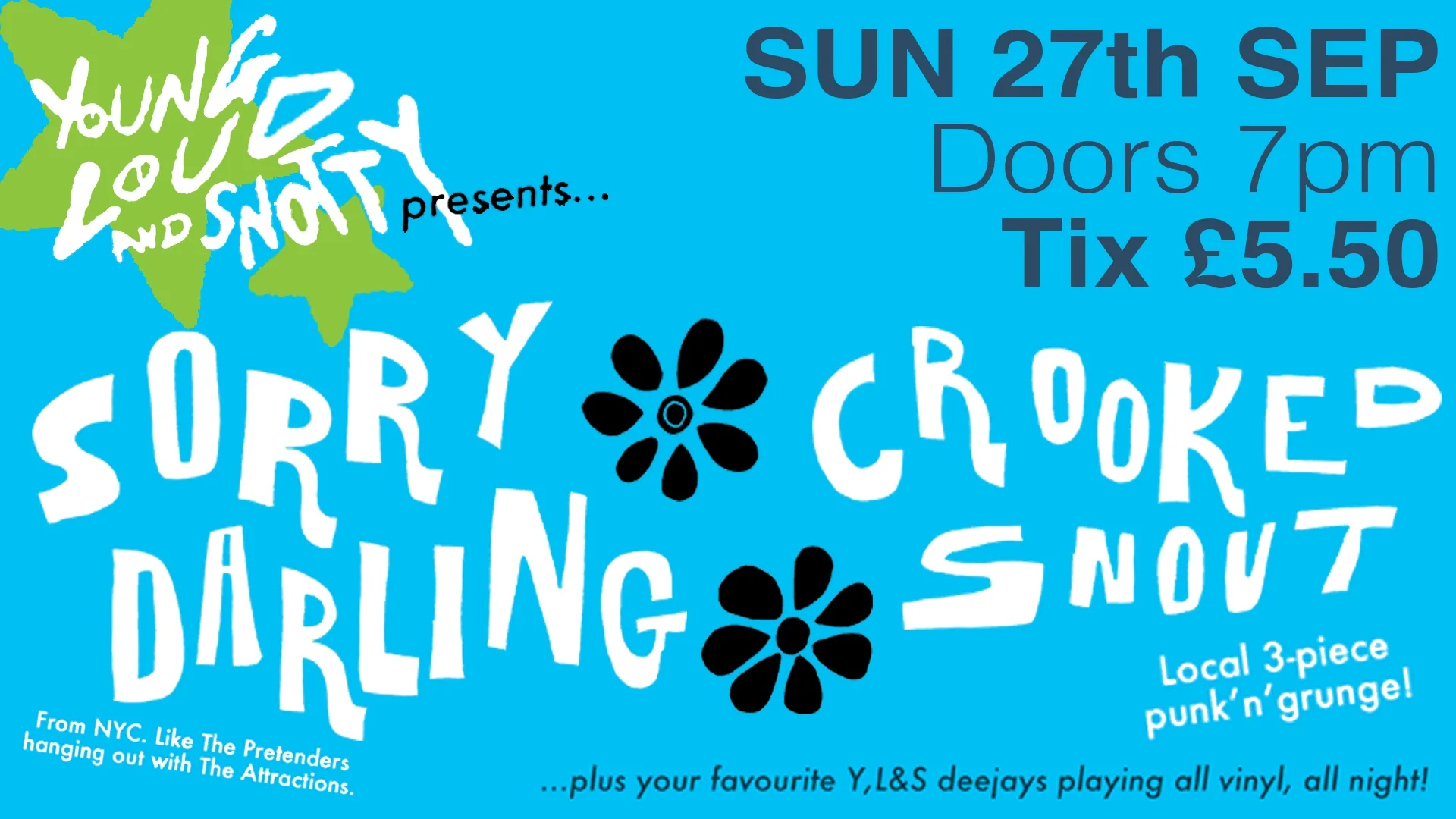 Young Loud & Snotty Club at Back Room