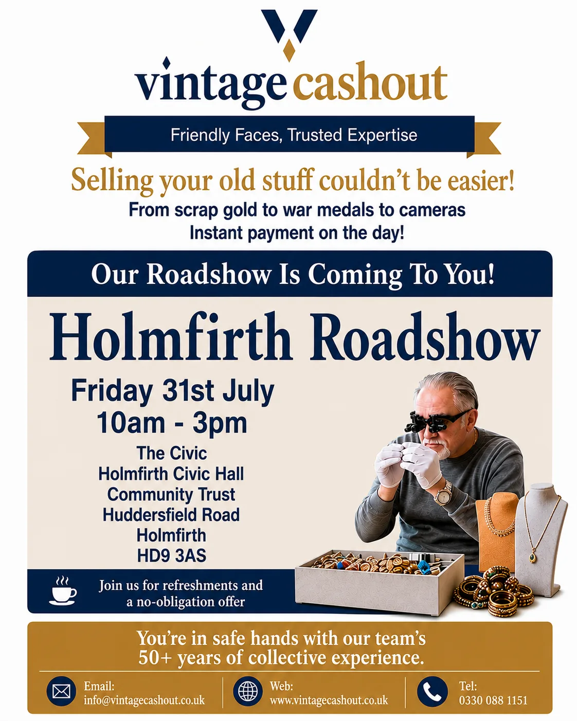 Vintage Cashout Roadshow