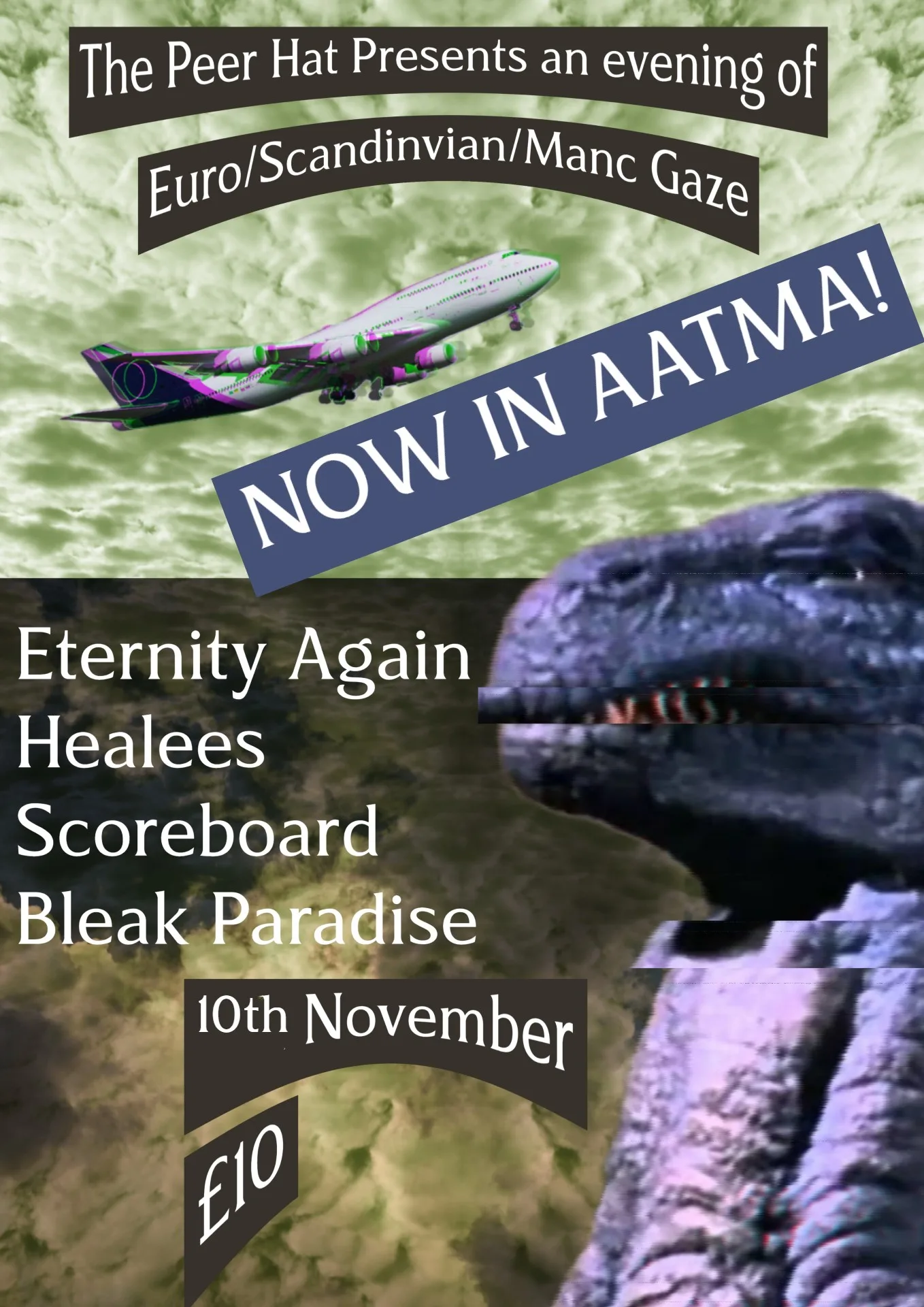 EUROGAZE: ETERNITY AGAIN//HEALEES//SCOREBAORD//BLEAK PARADISE at The Peer Hat, Faraday Street