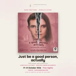 DARK MATTERS · Just be a good person, actually