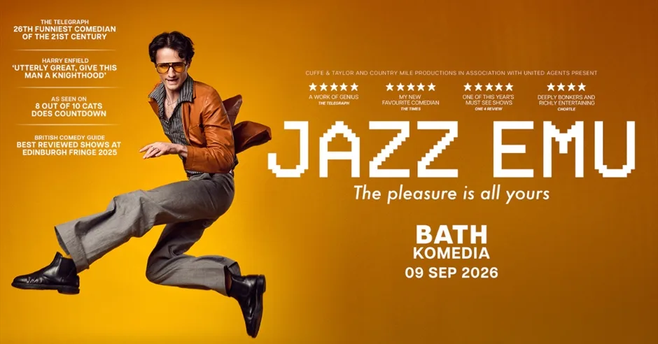 Jazz Emu: The Pleasure Is All Yours at Komedia Bath at Komedia Bath