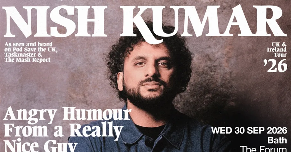Nish Kumar at The Forum at Bath