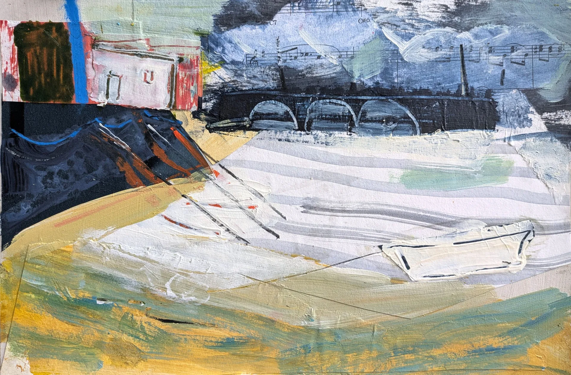 Abstraction on The Beach Workshop at St Ives