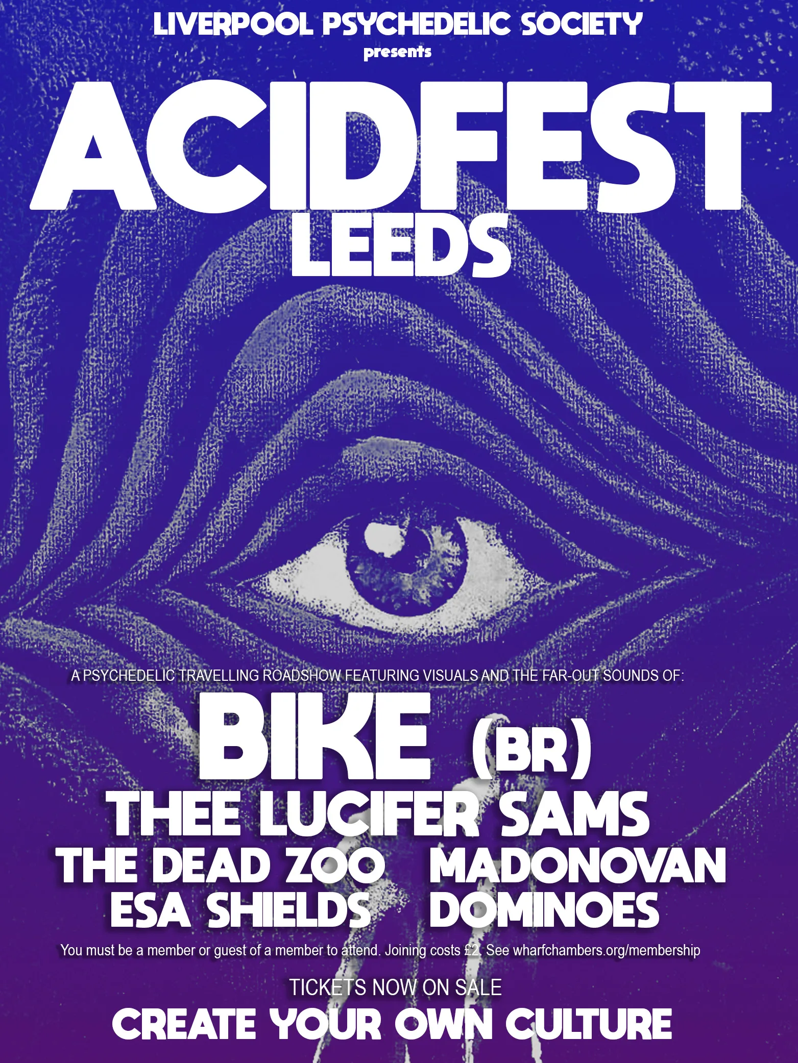Mini psych-fest headlined by acclaimed Brazilian band BIKE, plus Thee Lucifer Sams, The Dead Zoo & others. A real trip! at Wharf Chambers