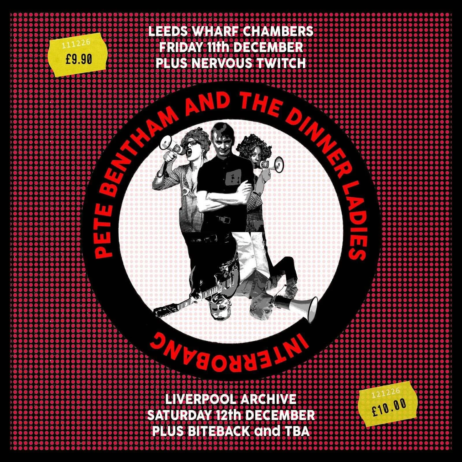 Interrobang, Pete Bentham and the Dinner Ladies, Nervous Twitch
