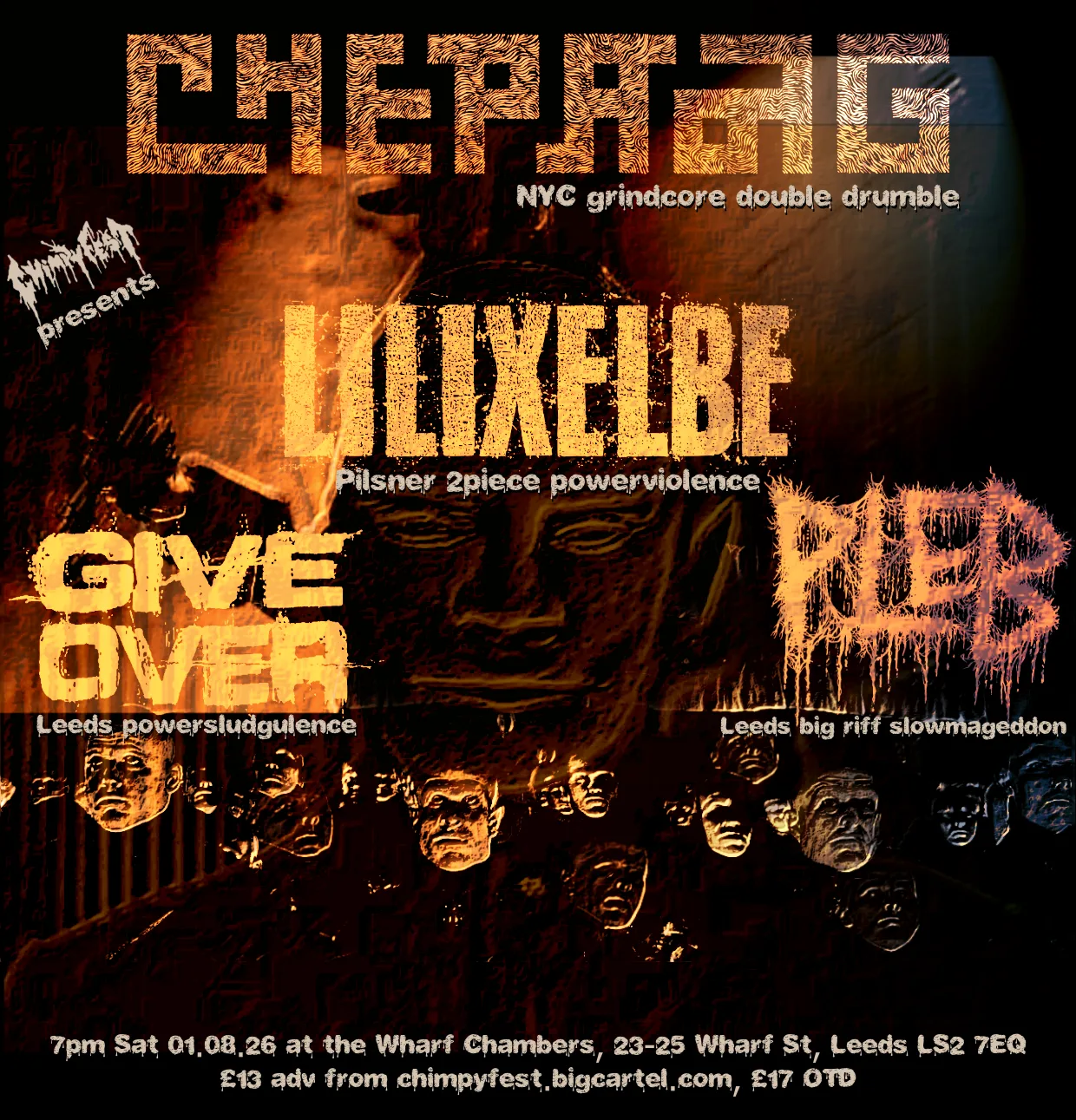 CHEPANG, LILIxELBE, GIVE OVER, PLEB