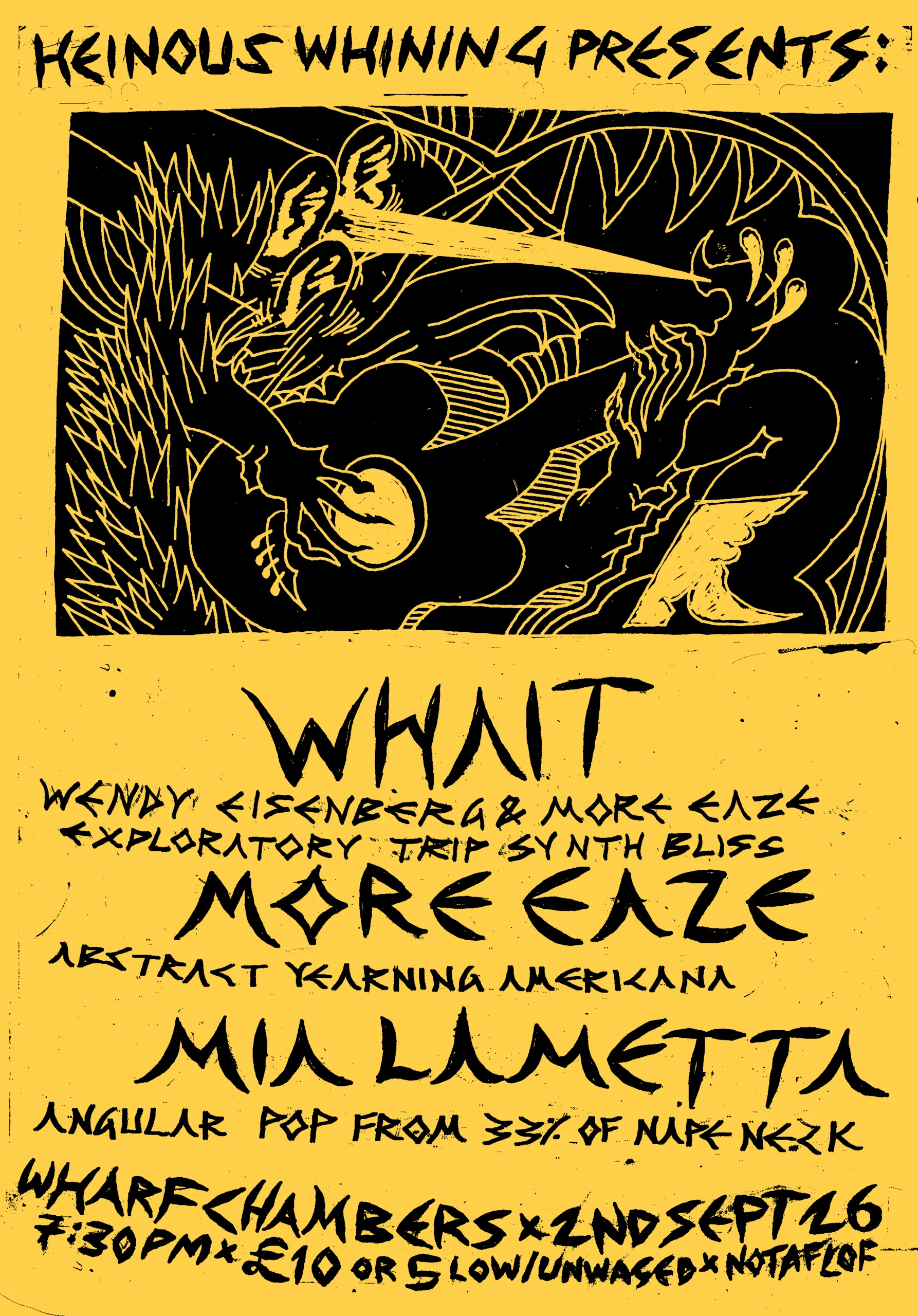 Whait (Wendy Eisenberg & MOre Eaze) //More Eaze // Mia La Metta