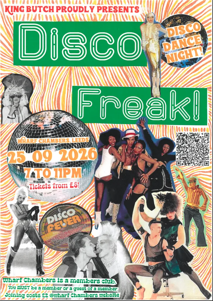 DISCO FREAK! An 80s-inspired disco dance night