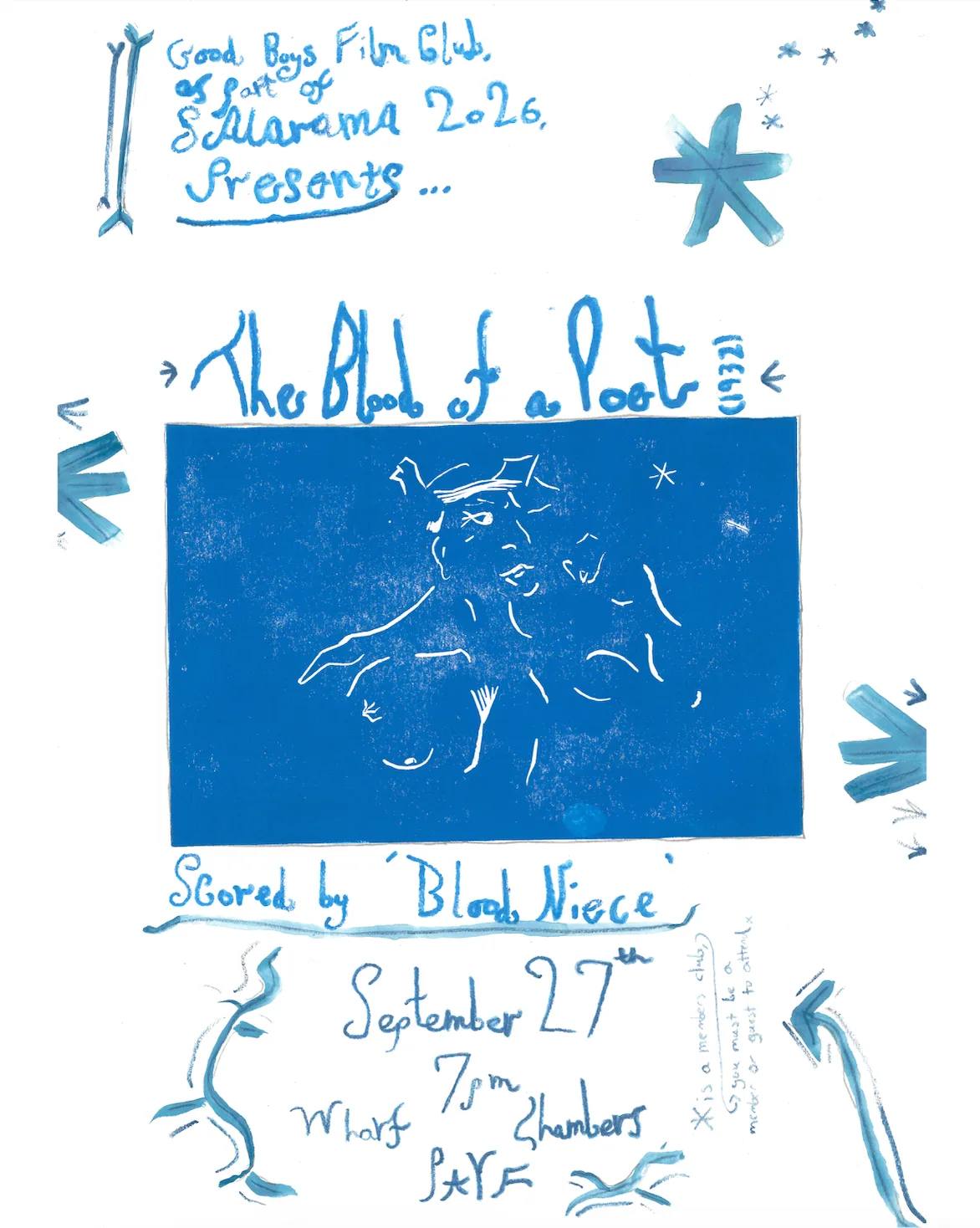 Good Boys Film Club Presents: Jean Cocteau’s ‘The Blood of a Poet’