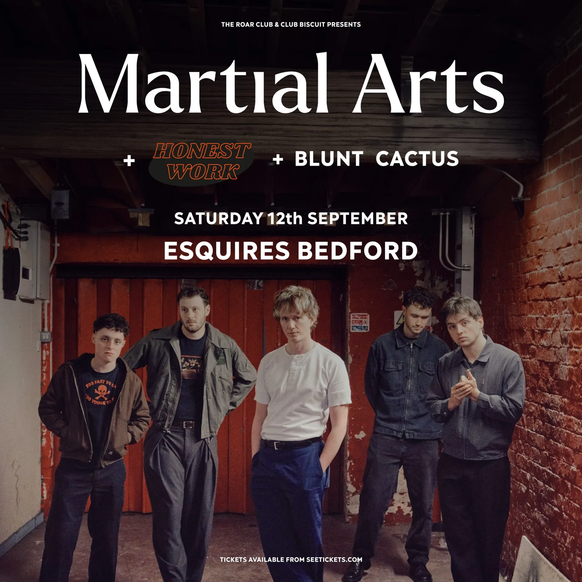 Martial Arts + Honest Work + Blunt Cactus at Bedford Esquires
