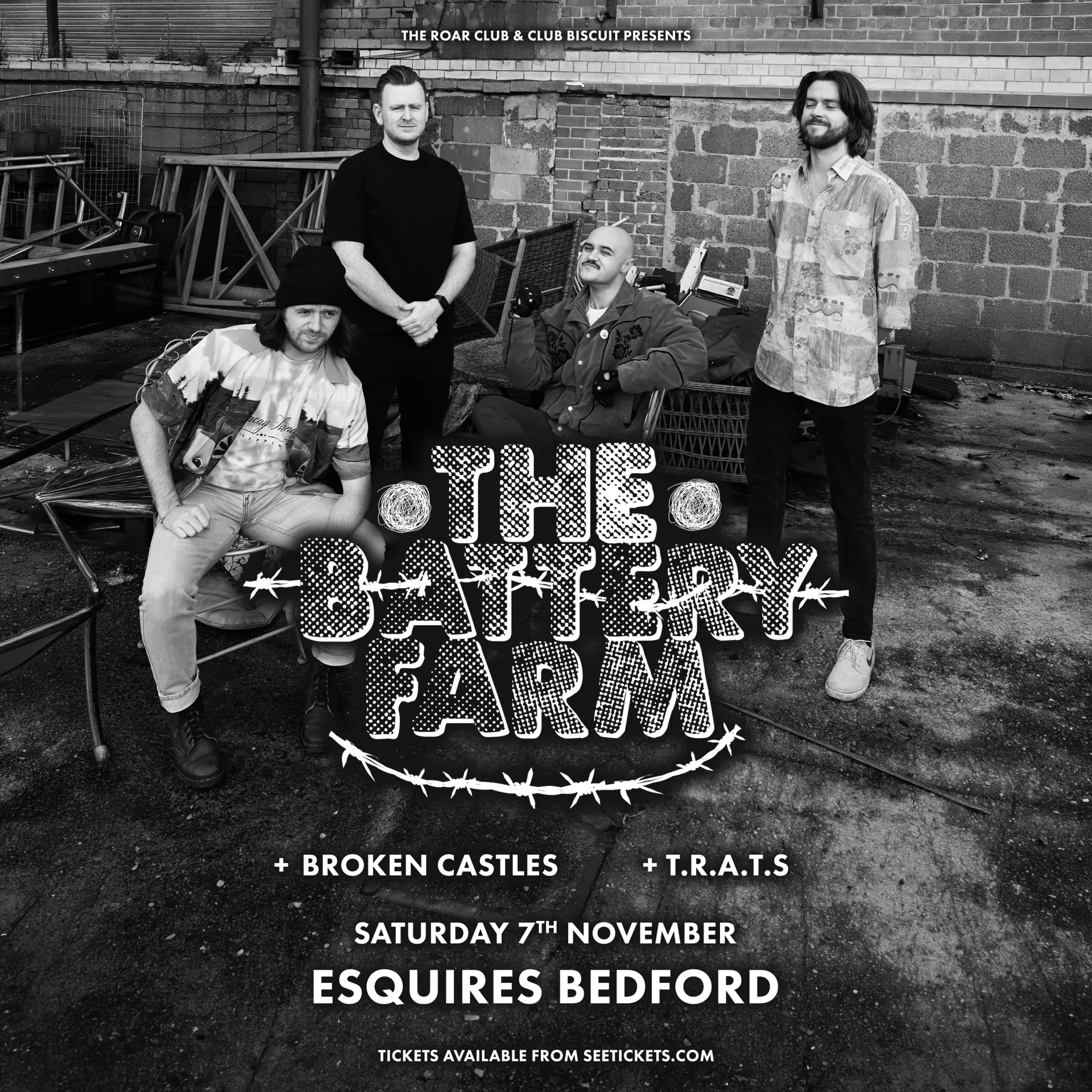 The Battery Farm + Broken Castles + T.R.A.T.S