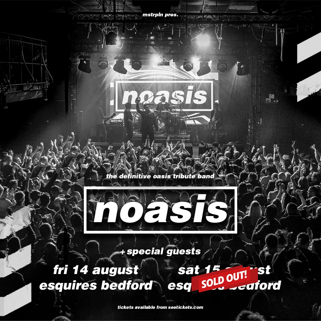 NOASIS The Definitive Oasis Tribute Band at Bedford Esquires