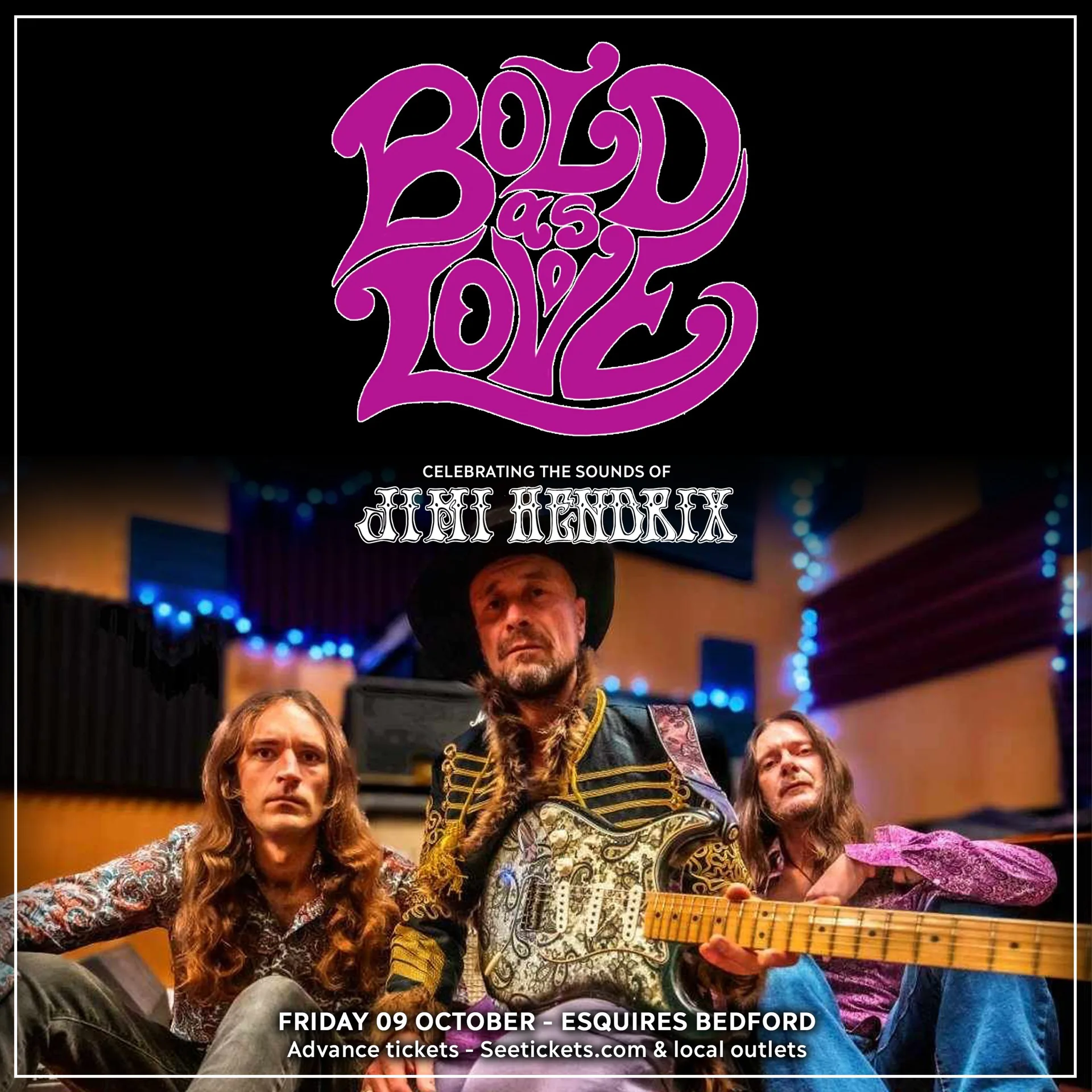 BOLD AS LOVE – ‘The Jimi Hendrix Experience Tribute’