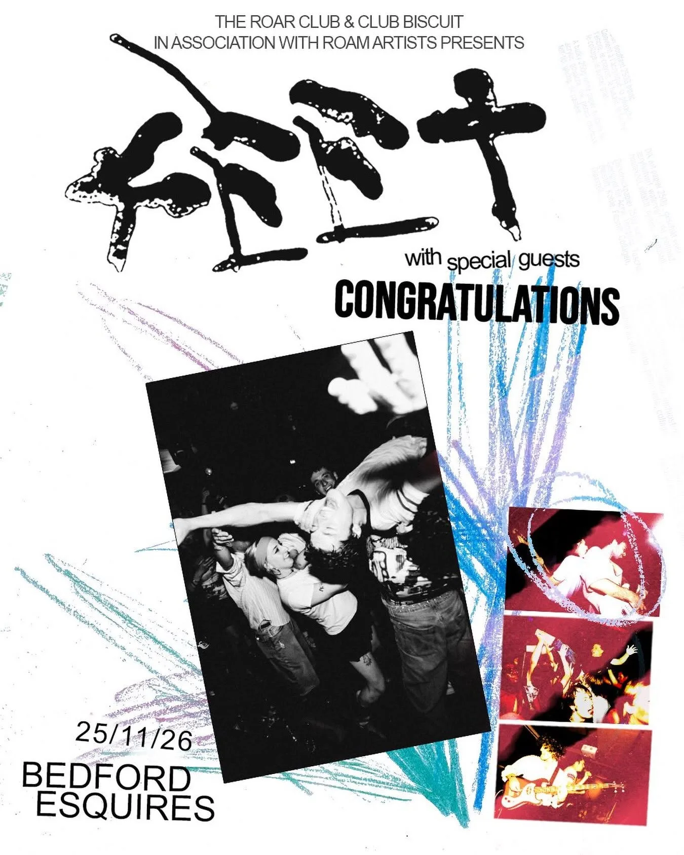 FEET + special guests CONGRATULATIONS