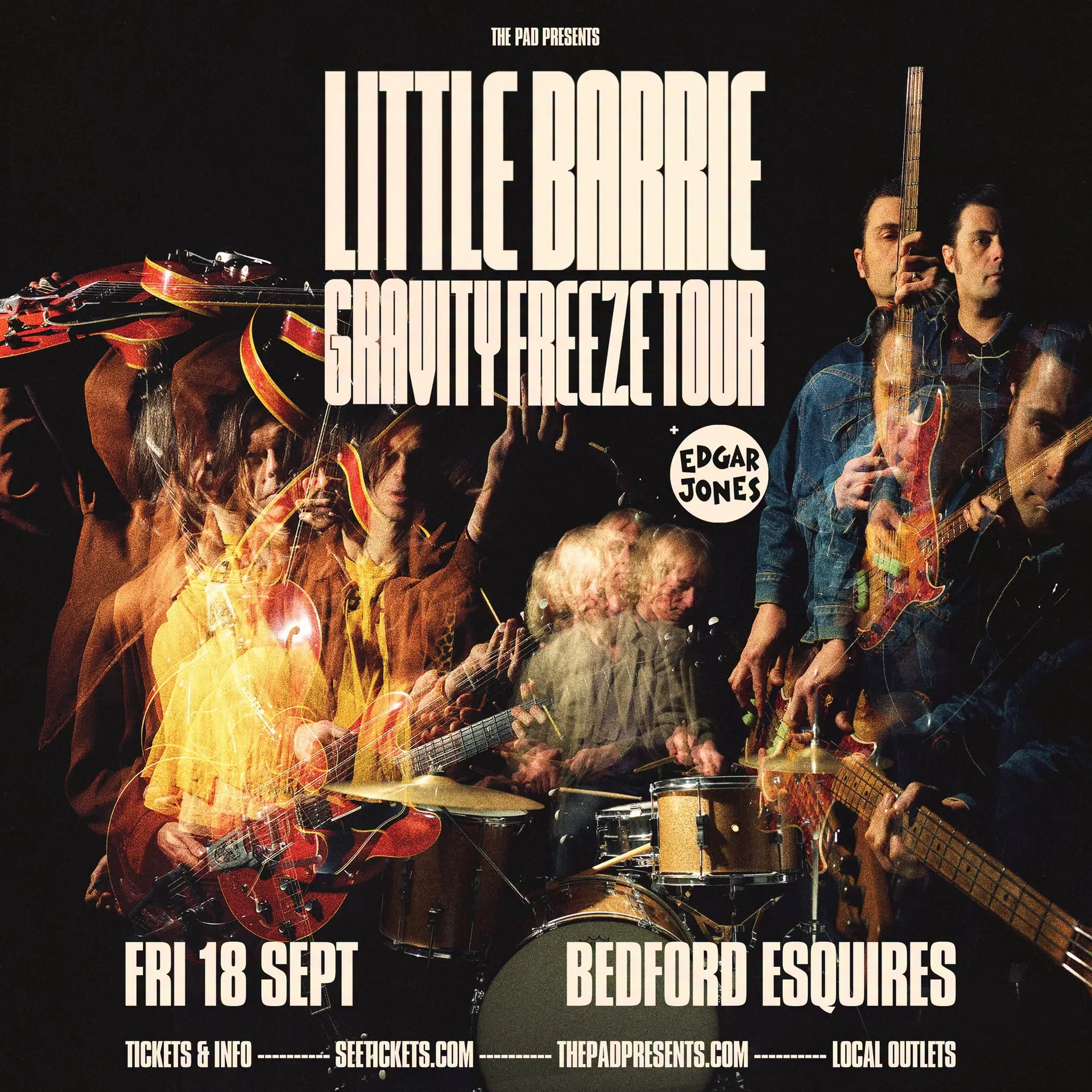 Little Barrie + Edgar Jones at Bedford Esquires