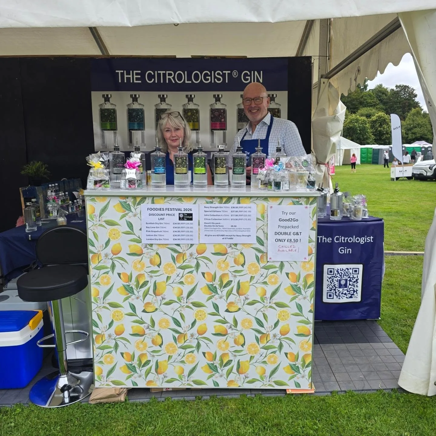 The Citrologist Gin Barrel Top Tasting at Billington’s of Lenzie