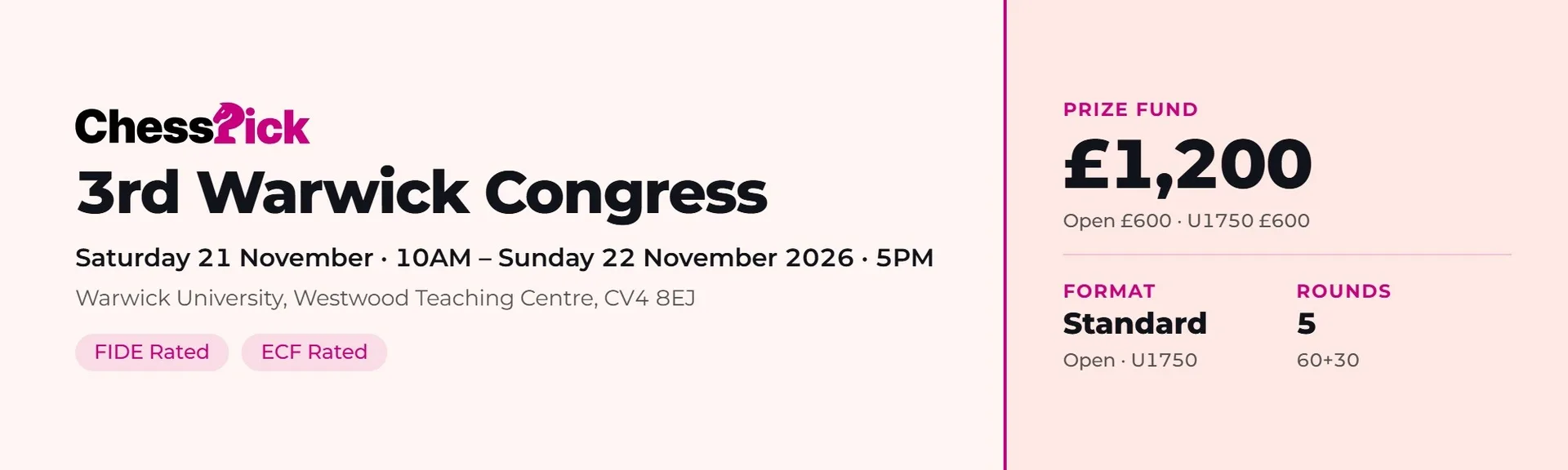 3rd Warwick Congress at Warwick University