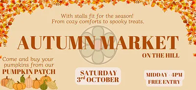 Autumn Market Tickets at On The Hill
