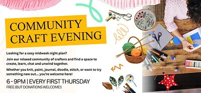 Community Craft Evening Tickets at On The Hill