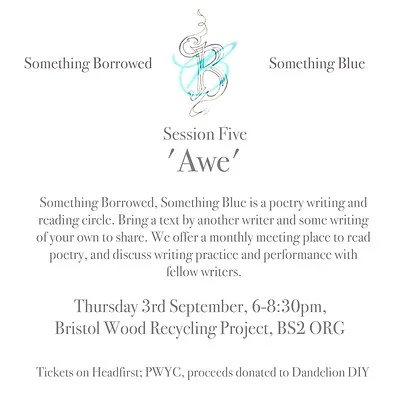 Something Borrowed, Something Blue — Session Five: Awe Tickets at Bristol Wood Recycling Project