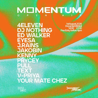 Momentum Open Air: House & Garage Day Party Tickets