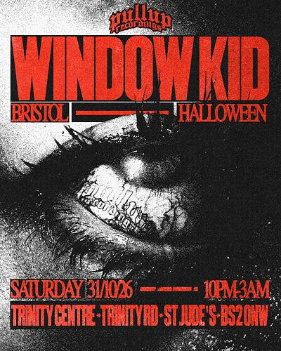 PullUp Recordings: Window Kid - Bristol Tickets at The Trinity Centre
