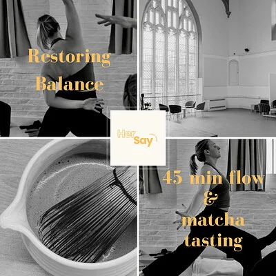 Restoring Balance. Yoga & Matcha with HerSay Tickets
