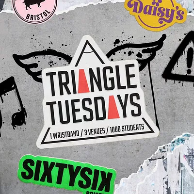 Triangle Tuesdays - 3 Venues - 1000 + Students - 1 Ticket Tickets at The Brass Pig