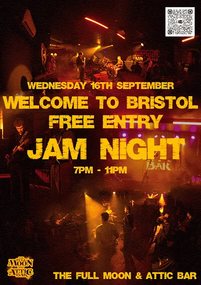 'Welcome to Bristol' Jam Night