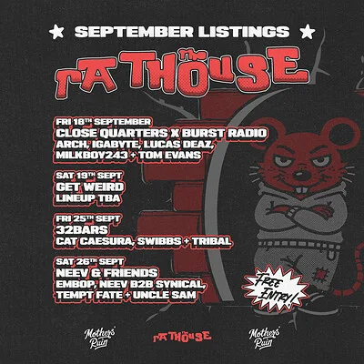 Get Weird at The Rathouse Tickets