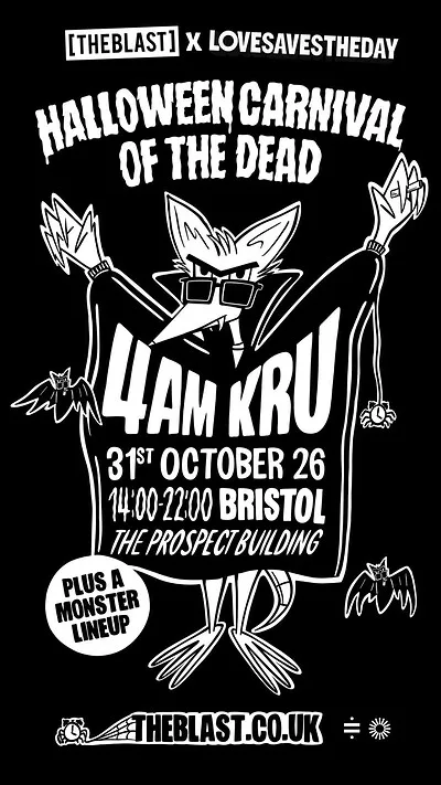 4am Kru | Halloween Carnival of the Dead x LSTD Tickets at The Prospect Building