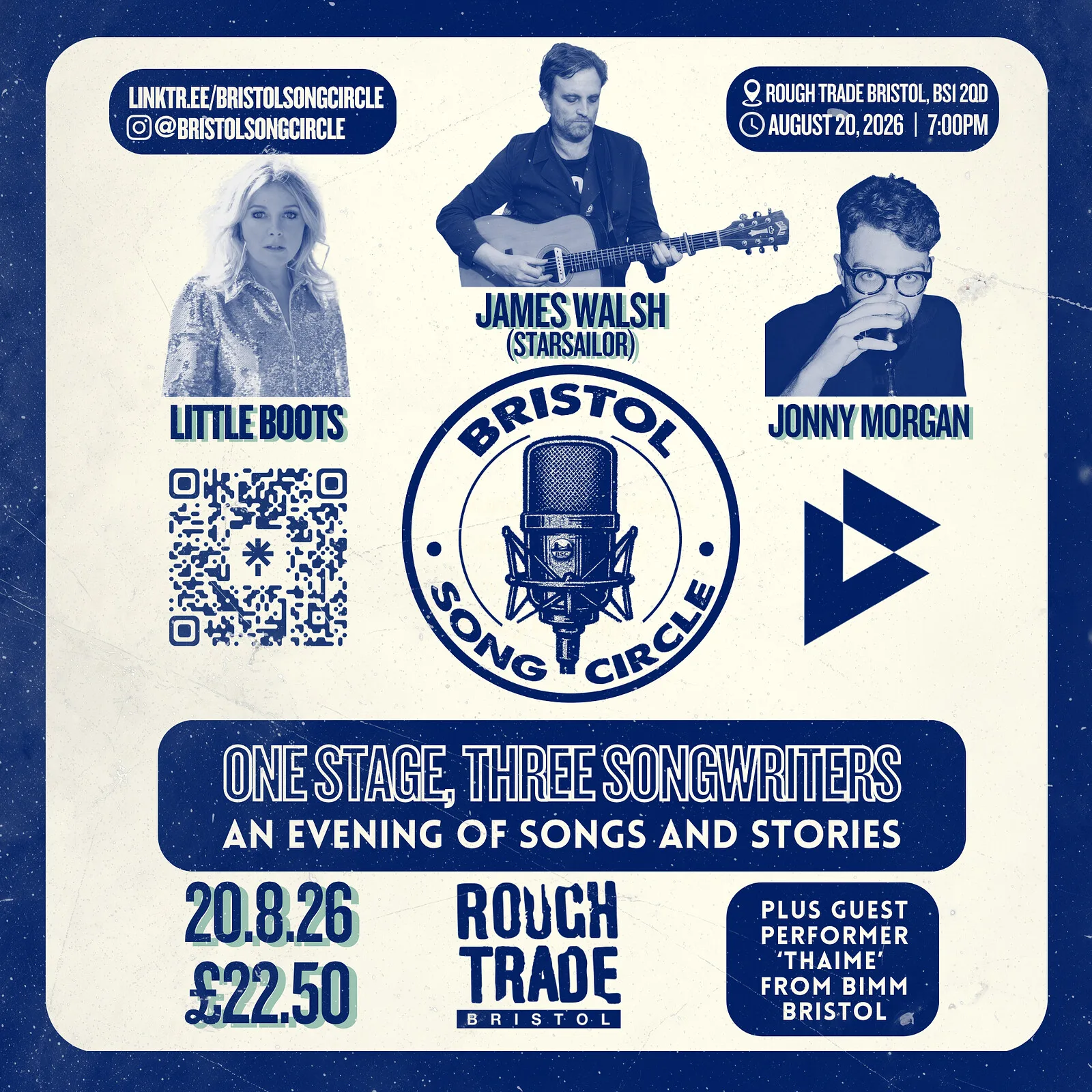 James Walsh , Melody Pool, Thaime, +1 TBA at Rough Trade Bristol