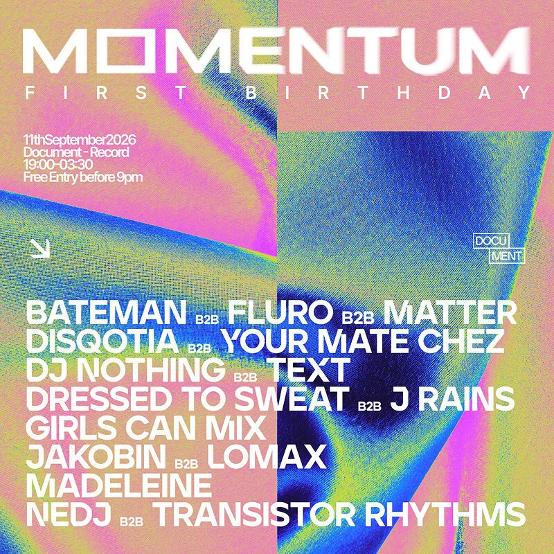 Momentum 1st Birthday Party Tickets at DOCUMENT