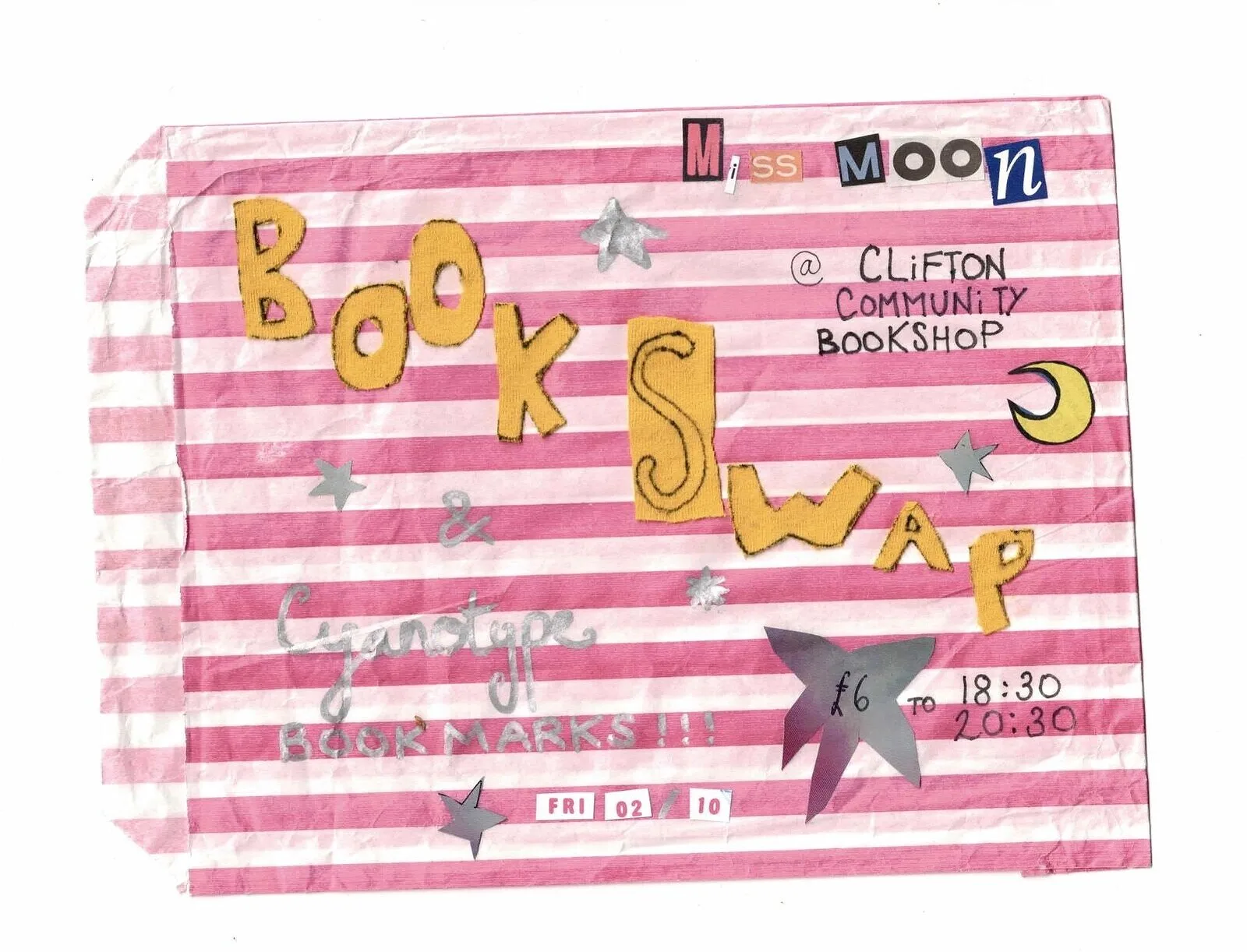Book swap & cyanotype bookmarks Tickets