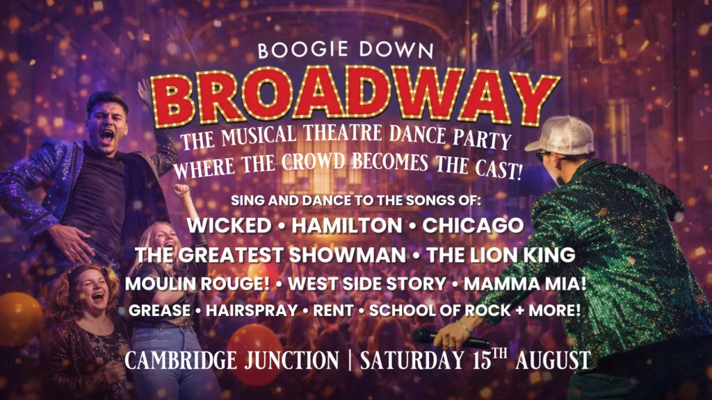 Boogie Down Broadway at Cambridge Junction – J1