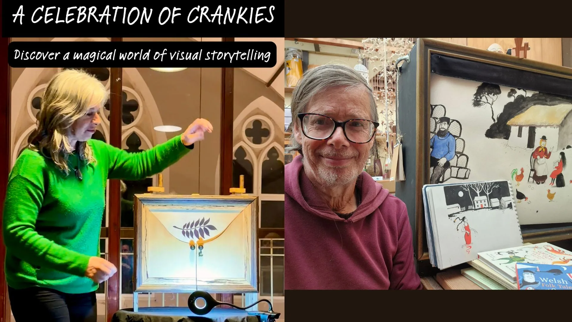 East Anglian Storytelling Festival presents A Celebration of Crankies at Cambridge Junction