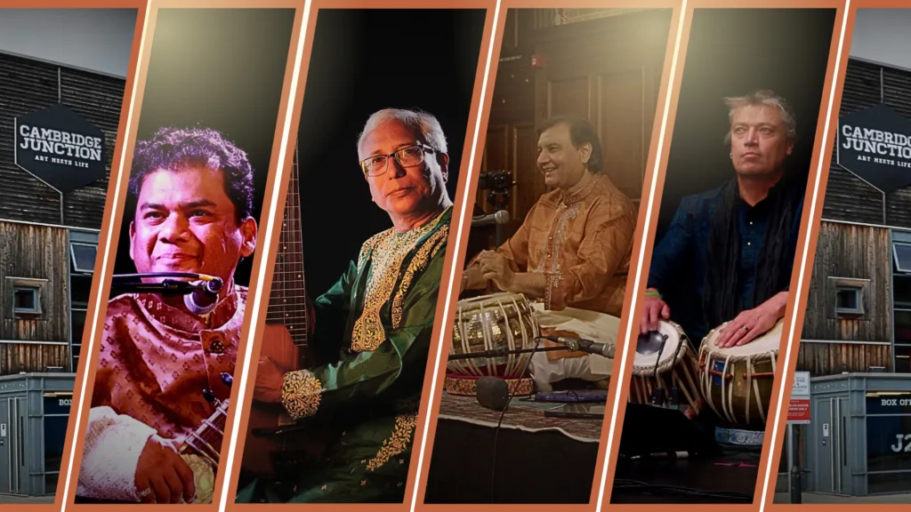 Cambridge Ragas: Resonance of Sitar, Slide Guitar and Tabla