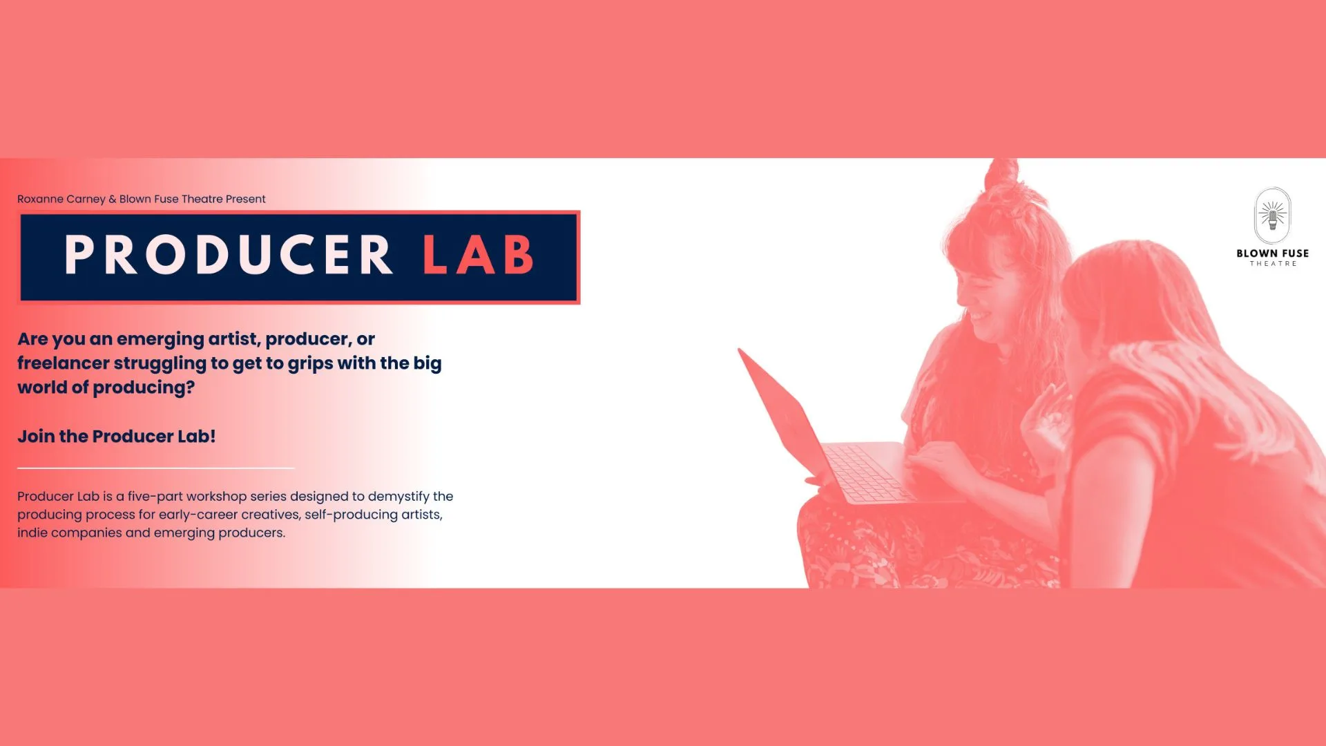 Producer Lab led by Roxanne Carney at Cambridge Junction
