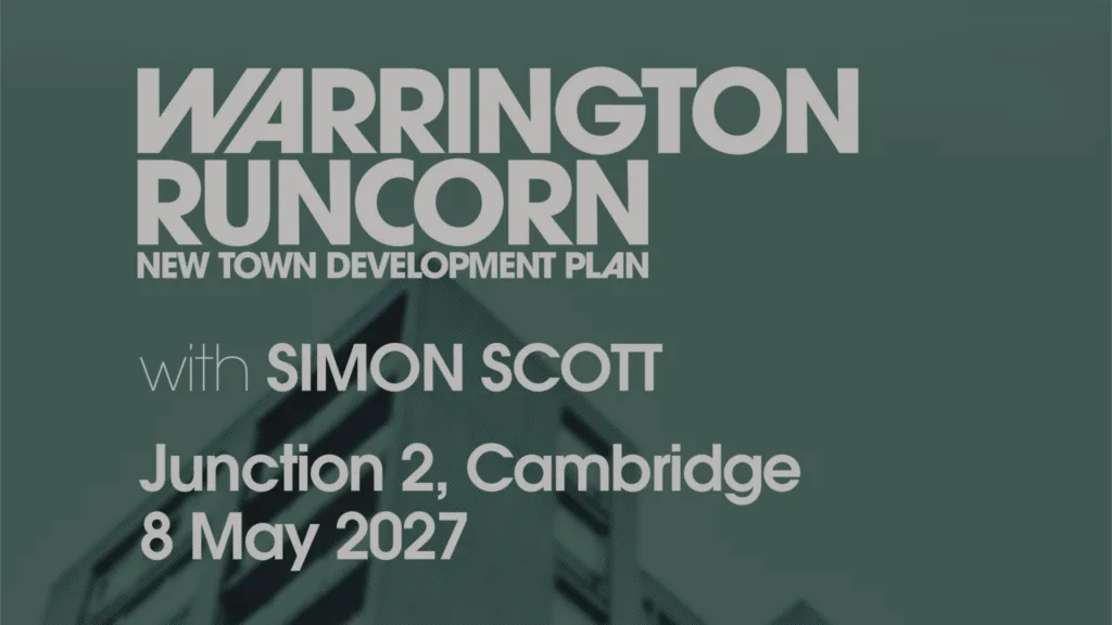 Warrington Runcorn New Town Development Plan at Cambridge Junction