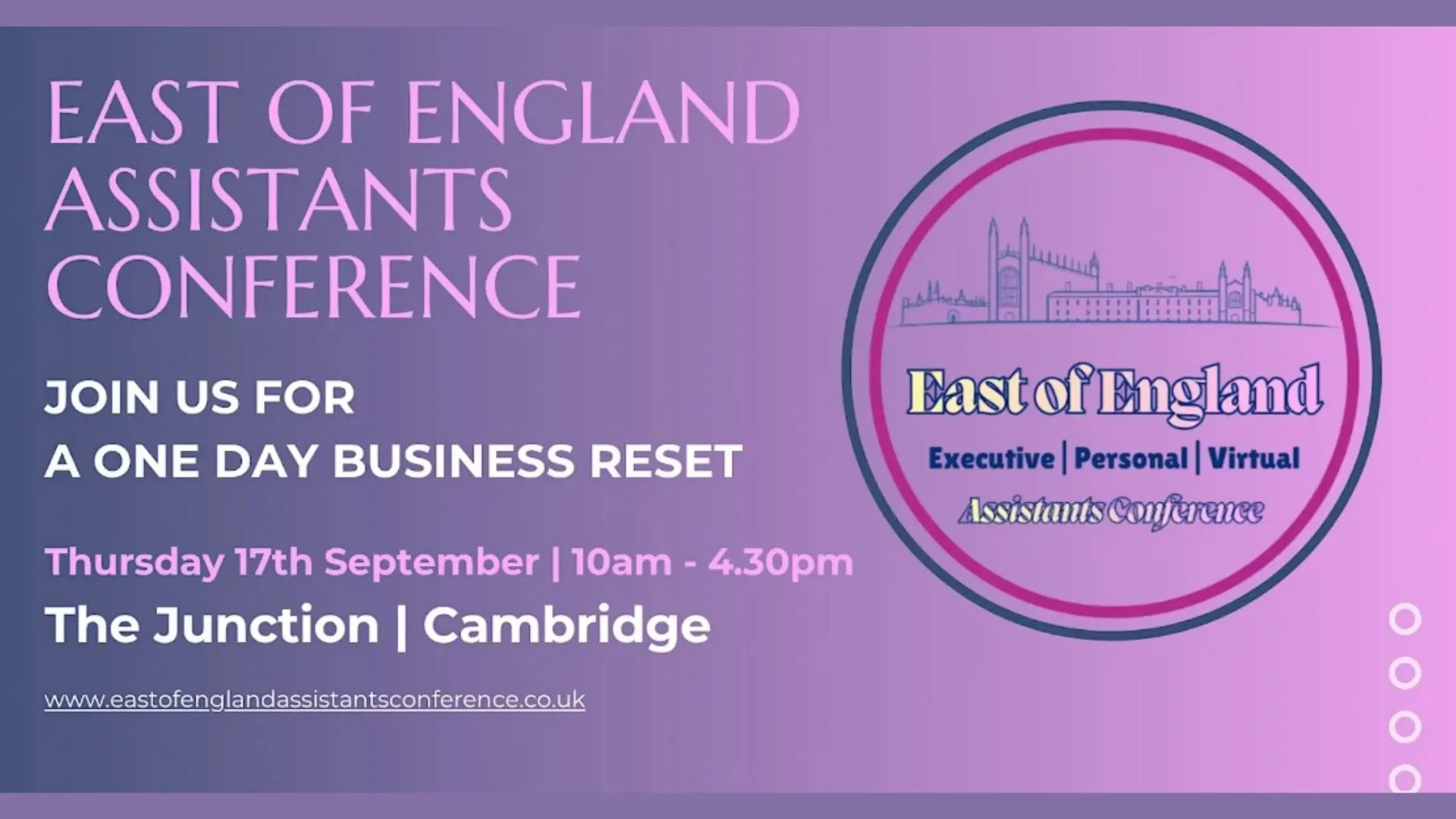 East of England Assistants Conference
