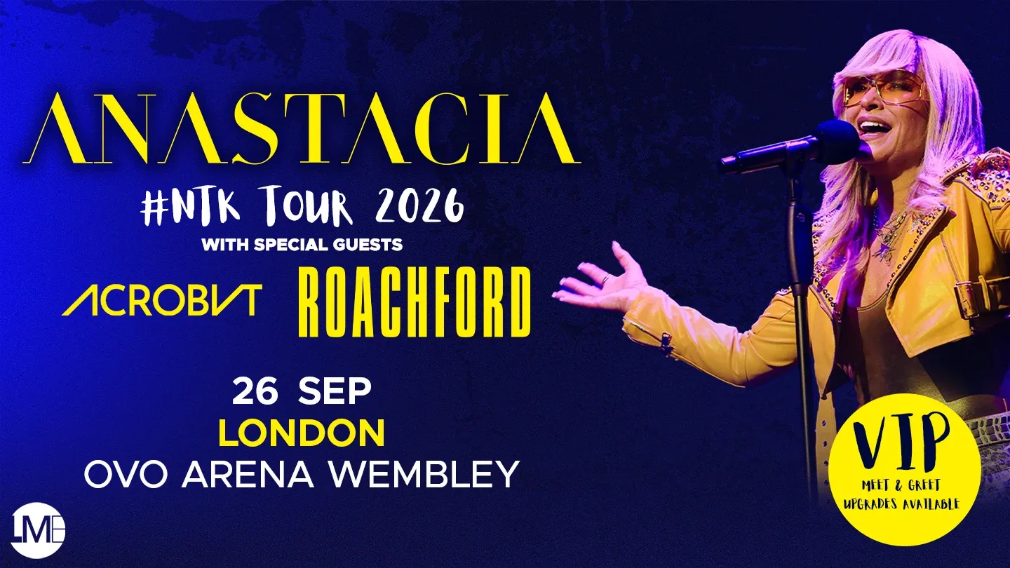 Anastacia - #NTK Tour 2026 at Ovo Arena Wembley