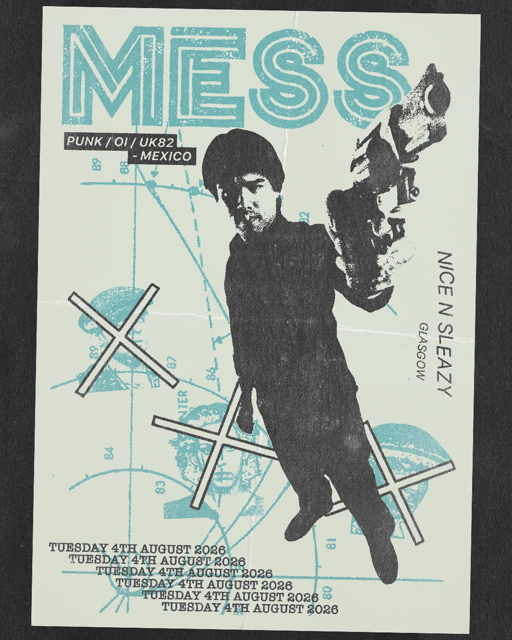 GIG – MESS + BLEAKS at Nice N Sleazy