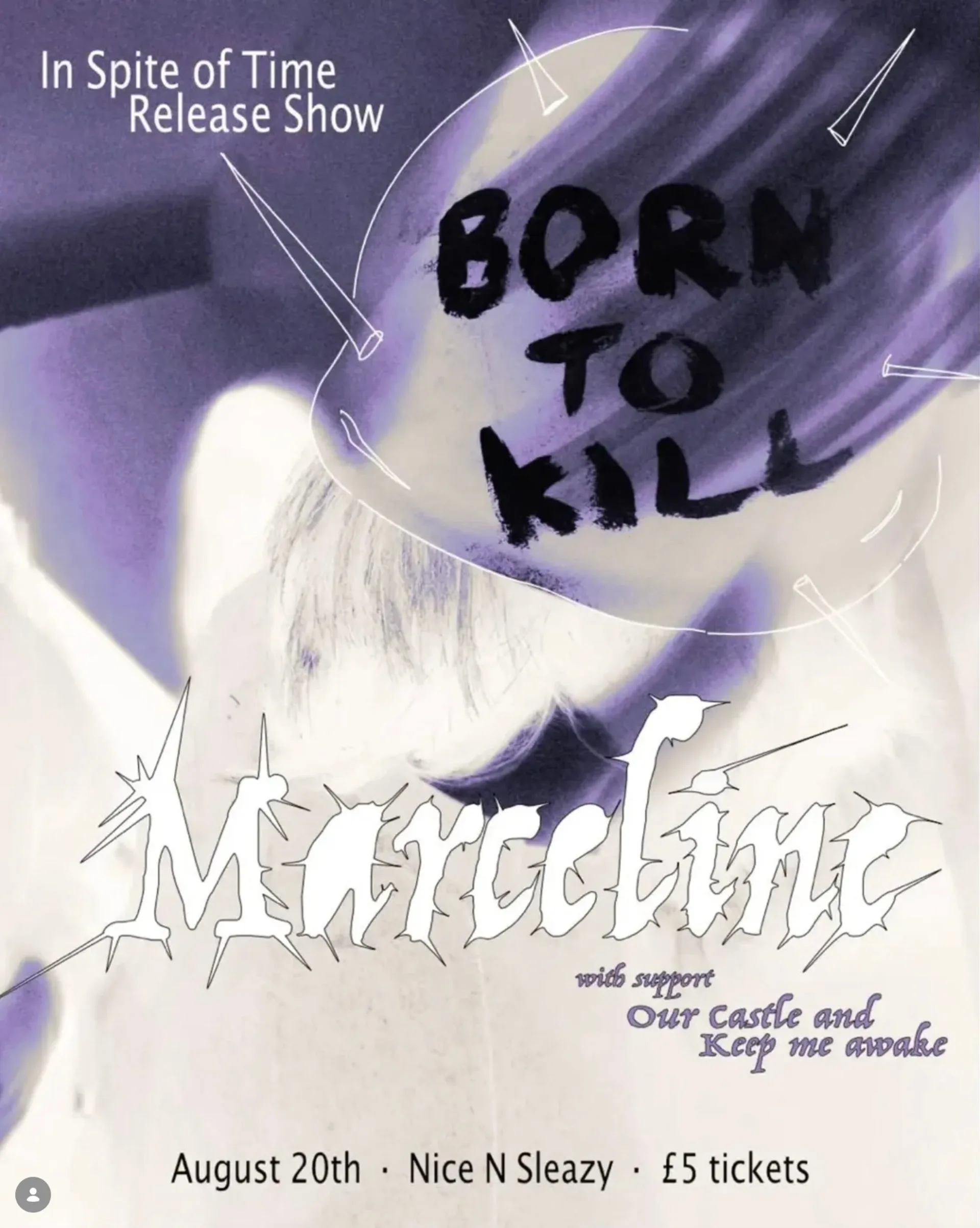 GIG – MARCELINE + OUR CASTLE + KEEP ME AWAKE
