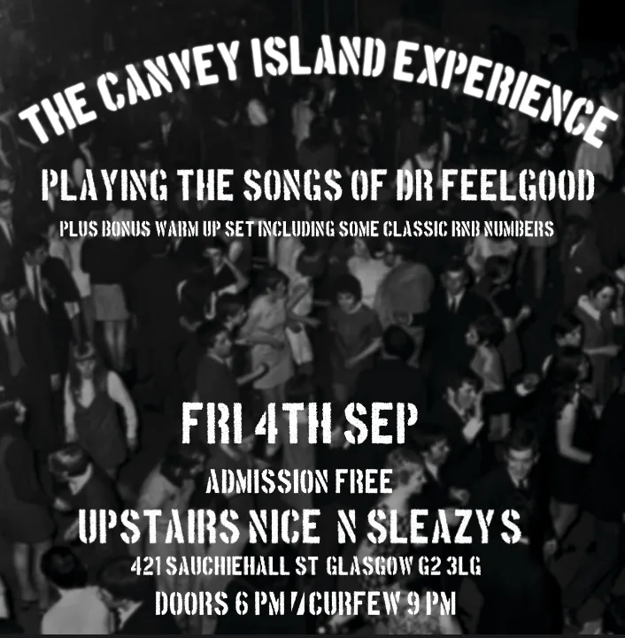 UPSTAIRS GIG – THE CANVEY ISLAND EXPERIENCE