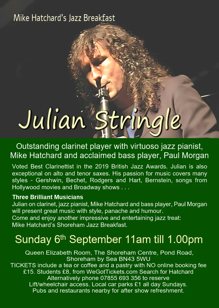 Mike Hatchard’s Jazz Breakfast at Shoreham Centre
