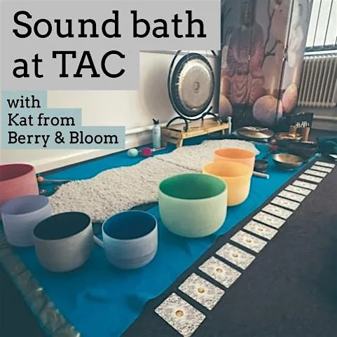 Sound Bath with Kat from Berry & Bloom at Together Against Cancer