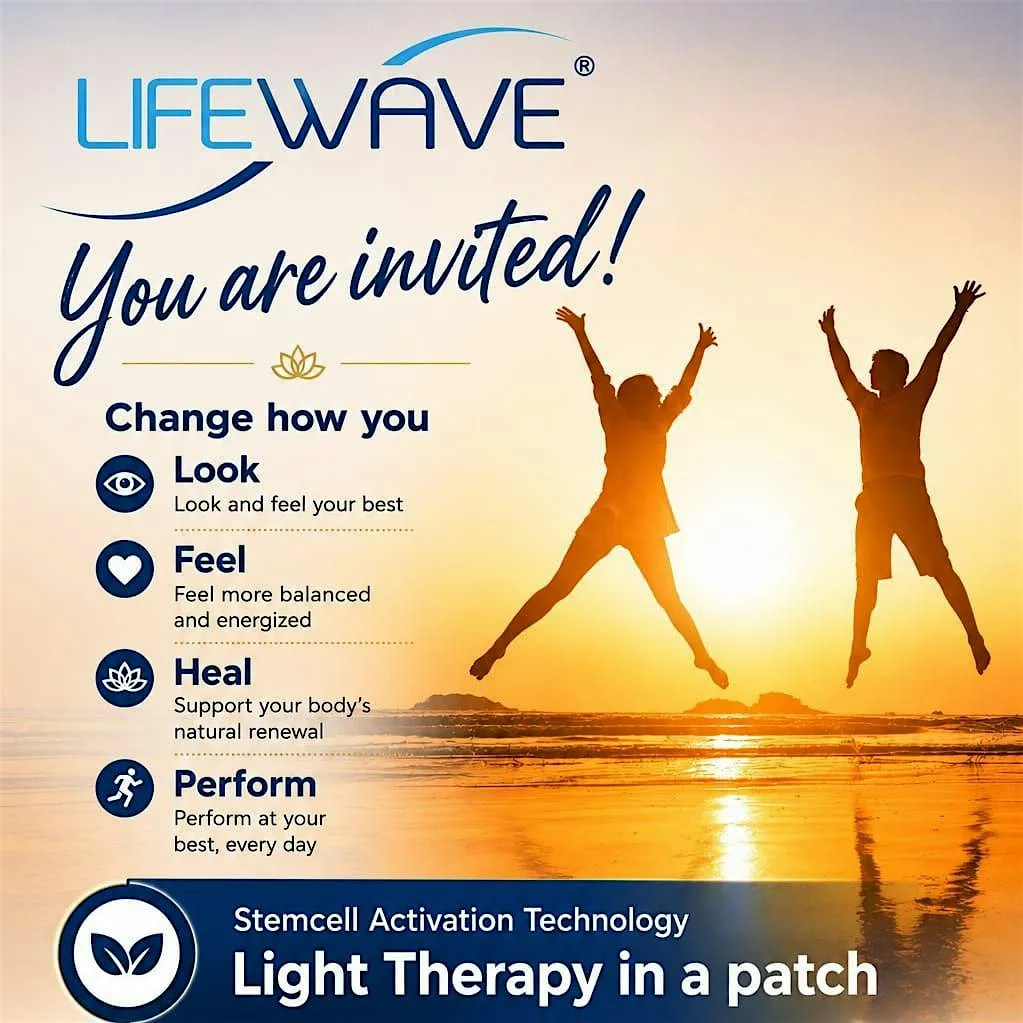 Lifewave talk at Together Against Cancer