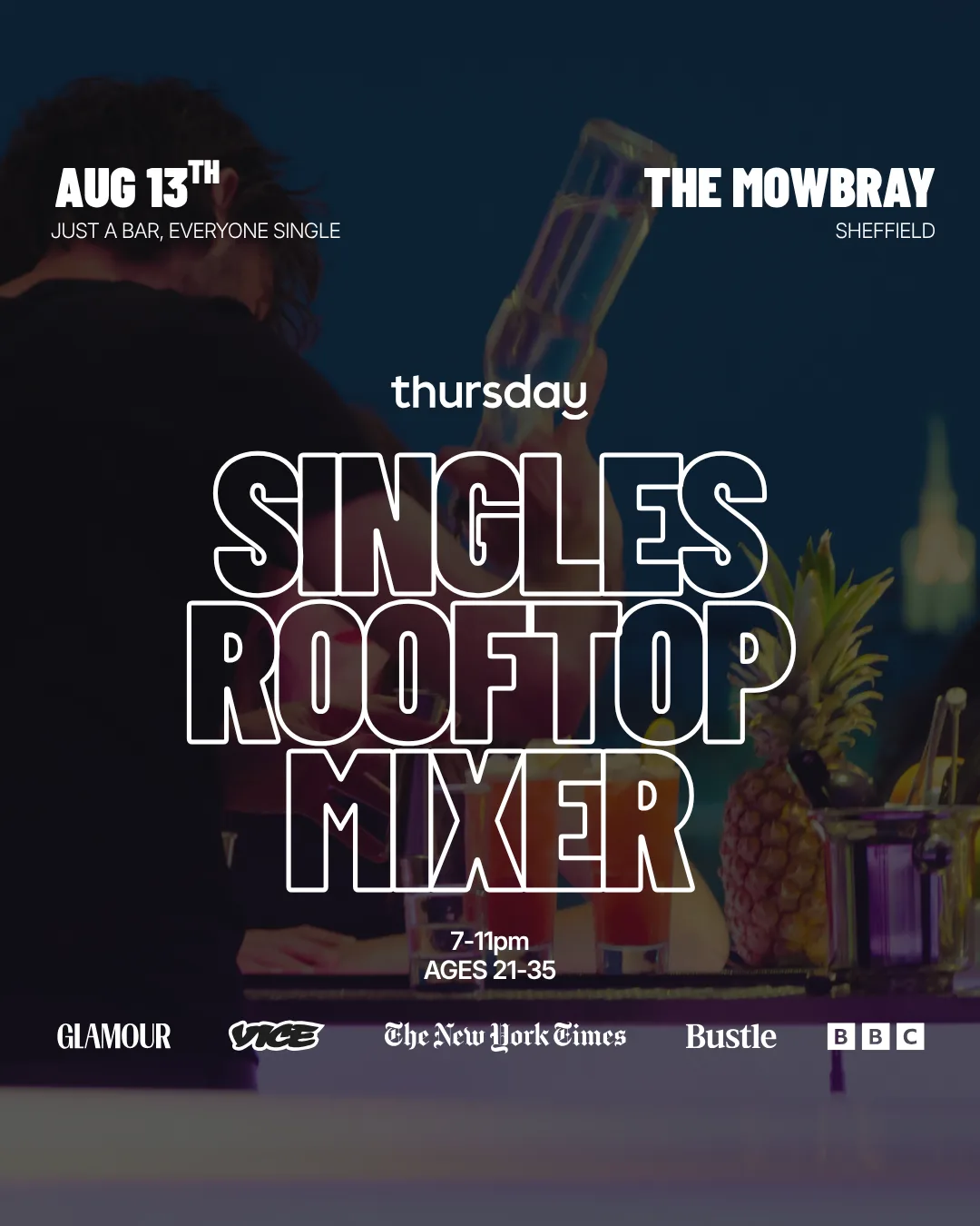Thursday | Rooftop Party | Sheffield